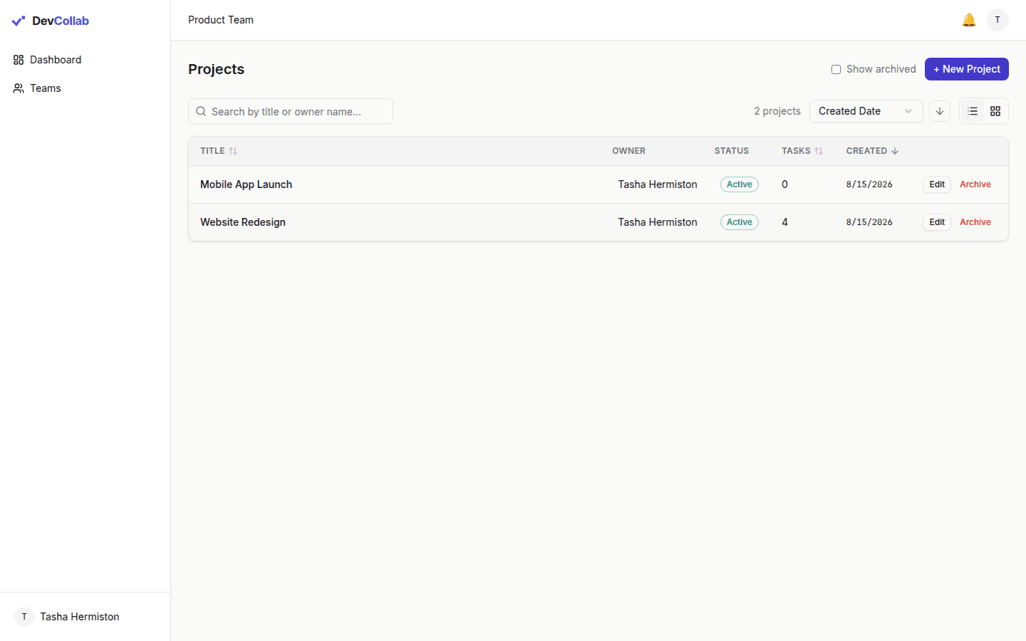 Dev-Collab screenshot 3
